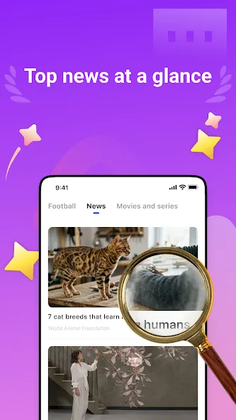 Zapi news discovery screen